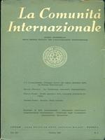La comunità internazionale n. 4. Ottobre 1957