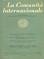 La comunità internazionale n. 2. aprile 1957