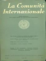 La comunità internazionale n. 3. Luglio 1957