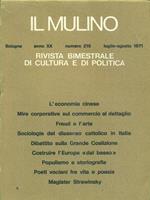 Il mulino 216 / luglio-agosto 1971