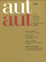 Aut aut n. 118 / luglio 1970