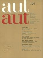 Aut aut N. 126/Novembre-dicembre 1971