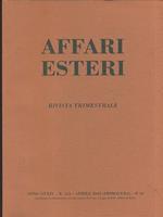 Affari esteri N. 134/Aprile 2002