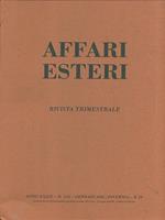 Affari esteri N. 133/Gennaio 2002