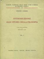 Introduzione allo studio della filosofia