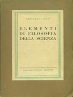 Elementi di filosofia della scienza