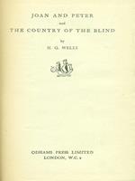 Joan and Peter and the countryof the blind