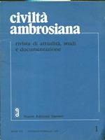 Civiltà ambrosiana Anno 12 (1995). N. 1