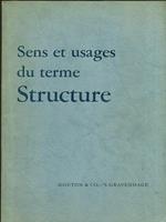 Sens et usages du terme Structure