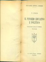 Il pensiero educativo e politico