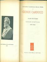 Edizione nazionale delle opere di giosue carducci ceneri e faville serie terza