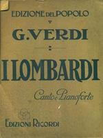 I lombardi canto e pianoforte