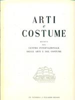Arti e costume volume secondo. Settembre 1952