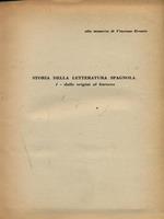 Storia della letteratura spagnola vol. 1: dalle origini al barocco