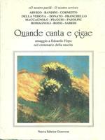 Quande canta e cigae