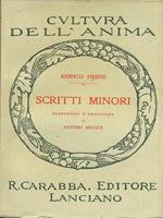 Scritti minori