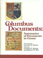 Columbus Documents: Summaries of Documents in Genoa