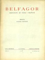 Belfagor Anno XI n. 1/31 Gennaio 1956