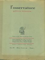 L' osservatore Anno III. Numero 1