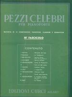 Pezzi celebri per pianoforte III fascicolo