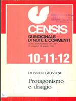 Censis n 10/11/12. 15 maggio / 1-15 giugno 1986