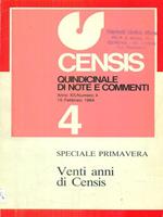 Censis 4 / 15 febbraio 1984