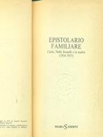 Epistolario familiare 1914-1937