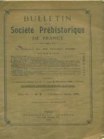 Bulletin de la Société Préhistorique de France. Tome VI N. 8. Octobre 1909