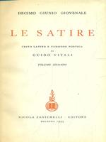 Le Satire. Volume secondo