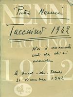 Taccuino 1942