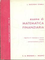 Esame di matematica applicata. Per gli Ist. Commerciali