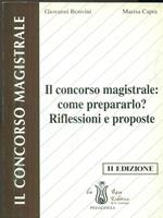 Il concorso magistrale: come prepararlo? Riflessioni e proposte