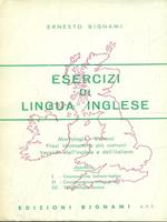 Esercizi di lingua inglese