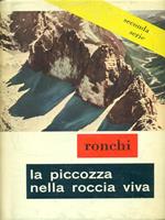 La piccozza nella roccia viva