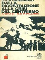 L' italia contemporanea Dalla ricostruzione alla crisi del centrismo