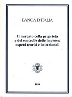 Il mercato della proprietà e del controllo delle imprese