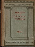 Storia Romana. Vol. I