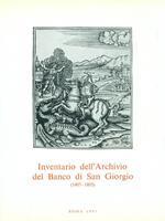 Inventario dell'archivio del Banco di SanGiorgio