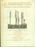 La filosofia italiana dal dopoguerra a oggi