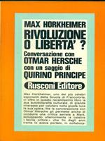 Rivoluzione o libertà