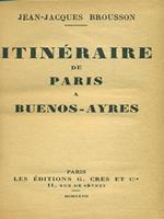 Itineraire de Paris a Buenos-Ayres