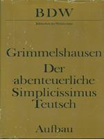 Der abenteuerliche Simplicissimus Teutsch