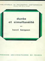 Duree et simultaneité