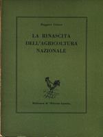 La rinascita dell'agricoltura nazionale