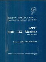 Atti della LIX Riunione. Genova 1987