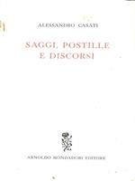 Saggi, postille e discorsi