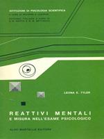 Reattivi mentali e misura nell'esame psicologico