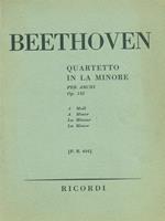 Quartetto in La minore