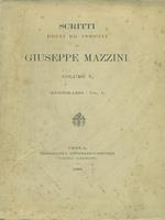 Scritti editi ed inediti di Giuseppe Mazzini Vol. V