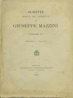 Scritti editi ed inediti di Giuseppe Mazzini Vol. VI